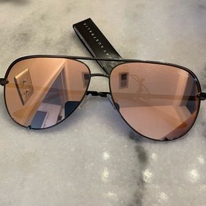 Quay High Key Aviator Sunglasses
